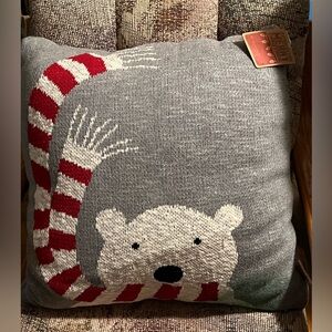 NWT Giant Super stuffed and soft Polar Bear Pillow!!
